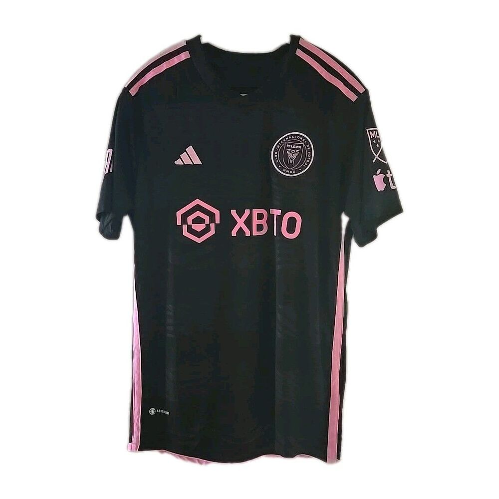 Adidas Inter Miami CF Away #10 Messi Authentic Soccer Jersey Size L NEW With Tag